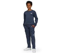 New Balance Set da 2 pezzi per ragazzi e bambini piccoli - Felpa con cappuccio in pile morbido a girocollo e pantaloni sportivi in felpa (2T-12), indaco, 4