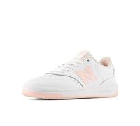New Balance Sneaker da Donna BBW80 V1, Bianco/Argento Metallizzato, 38.5 EU