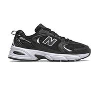 New Balance Sneaker Unisex 530, Nero e Bianco, 43 1/3 EU