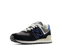 New Balance Sneaker Unisex per Adulti 574 V2, Agata Nero/Blu, 11 Women/9.5 Men