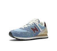 New Balance Sneaker Unisex per Adulti 574 V2, Shoreline Blue/Stillwater, 6.5 Wide Women/5 Men