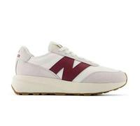 New Balance - Sneakers U370 Donna Bianca-Burdaggio, Bianco bordeaux, 38 EU