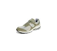 New Balance Unisex 2002R in Verde/Grigio, Suede/Mesh, Taglia 43