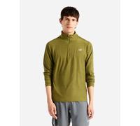 New Balance Space Dye 1-4 Zip Ls M - Maglia Running - Uomo - Verde XL