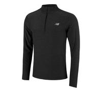 New Balance Space Dye 1/4 Zip Manica Lunga Uomini in nero, Taglia: M