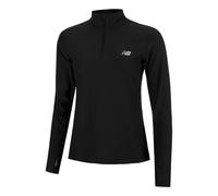 New Balance - Women's Sport Essentials Space Dye Quarter Zip - Maglia da corsa L nero