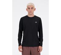 Maglia a maniche lunghe new balance sport essentials black uomo