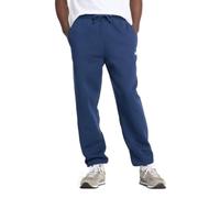 New Balance Sport Essentials Fleece Jogger, Pantalone da Uomo Relaxed Fit Invernale (IT, Testo, S, Regular, Regular, Navy)