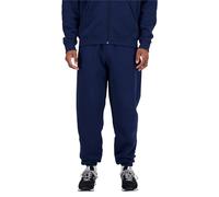 New Balance Sport Essentials Fleece Jogger, Pantalone da Uomo Relaxed Fit Invernale (IT, Testo, XL, Regular, Regular, Navy)