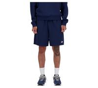 Pantaloni corti New Balance French Terry blu marino - S