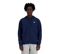 New Balance Felpa con cappuccio Sport Essentials Logo Full Zip Uomo Blu marino XL