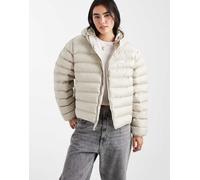 New Balance - Sport Essentials - Piumino color shipyard con cappuccio-Grigio L