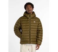 New Balance - Sport Essentials - Piumino verde bosco con cappuccio-Marrone M