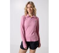 New Balance - Sport Essentials Space Dye Quarter Zip Rosa - Abbigliamento XS Rosa