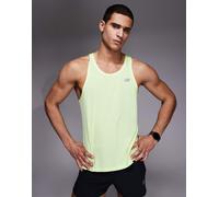 New Balance - Sport Essentials - Top senza maniche giallo fluo L
