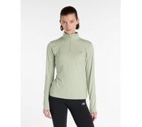 New Balance - Women's Sport Essentials Space Dye Quarter Zip - Maglia da corsa S beige