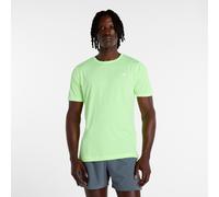 New Balance Sport Essentials Utility Maglietta Uomini - lime, bianco