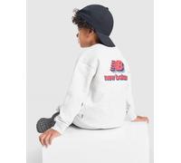 New Balance Stack Bubble Crew Tracksuit Children - Grigio, grigio 7-8Y