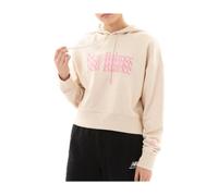New Balance, ,Sweatshirts & Hoodies ,Donna ,Beige ,S Felpa con Cappuccio Beige Essential