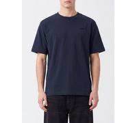 NEW BALANCE T-shirt in cotone con logo tono su tono e scollo a girocollo XXL Blue Navy