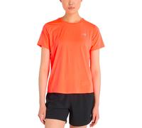 New Balance - T-shirt leggera e traspirante - Race Day T-Shirt W Urgent Red per Donne in Poliestere Riciclato - Taglia S - rosso