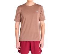 New Balance - T-shirt da trail running traspirante da uomo - Athletics T-Shirt Green per Uomo - Taglia S - Verde