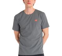 T-shirt New Balance Race Day Ultra Light manica corta grigio arancione - M