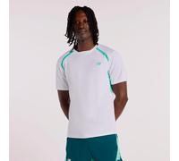 New Balance Maglietta da uomo Tournament Novelty Top Bianco S