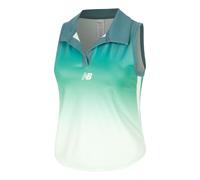 New Balance Tournament Tank Canottiera Donna-Verde in verde, Taglia: M