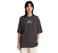 New Balance Trackside Oversized Tee Donna - Magliette Nero - Taglia M - Jersey di cotone Black M