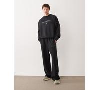 New Balance - Trackside - Pantaloni in pile neri-Nero M