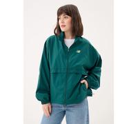New Balance - Trackside Woven Jacket Verde - Abbigliamento XL Verde