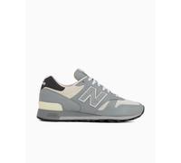 New Balance Unisex Made in USA 1300 in Grigio/Beige, Pelle, Taglia 42