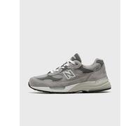 New Balance Unisex Made in USA 992 in Grigio/Bianco, Pelle Scamosciata/Rete, Taglia 43
