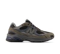 New Balance Unisex 2010 in Grigio/Nero, Pelle, Taglia 45.5