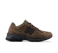 New Balance Unisex 2010 in Marrone/Nero, Pelle, Taglia 45