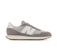 New Balance Unisex 237 in Grigio, Pelle Scamosciata/Rete, Taglia 45