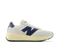 New Balance Unisex 370 in Blu/Bianca, Pelle Scamosciata/Rete, Taglia 37