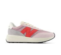 New Balance Unisex 370 in Rosa, Pelle Scamosciata/Rete, Taglia 37