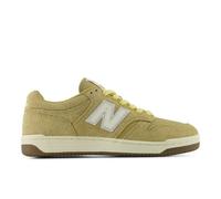 New Balance Unisex 480P in Marrone/Giallo, Pelle Scamosciata/Rete, Taglia 44.5