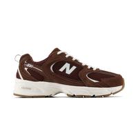 New Balance Unisex 530 in Marrone/Bianco, Pelle, Taglia 37.5