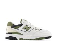 New Balance Unisex 550 in Bianca/Verde/Nero/Beige, Pelle, Taglia 38