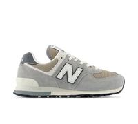 New Balance Unisex 574 in Grigio/Marrone, Pelle Scamosciata/Rete, Taglia 45.5