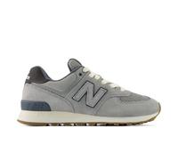 New Balance Unisex 574 in Grigio, Pelle Scamosciata/Rete, Taglia 45.5