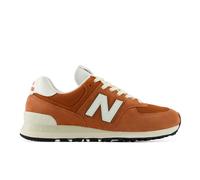 New Balance Unisex 574 in Marrone/Beige, Pelle Scamosciata/Rete, Taglia 42