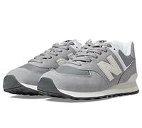 New Balance Unisex 574 V2 Lace-Up Sneaker, Grey/Off White, 6 US Men