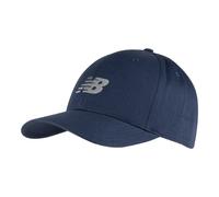 New Balance Unisex 6 Panel Structured Snapback in Blu, Cotone, Taglia OSZ