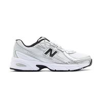 New Balance Unisex 740 in Bianco/Grigio/Nero, Sintetica, Taglia 37.5