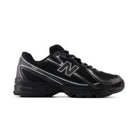 New Balance Unisex 740 in Nero/Grigio, Pelle Scamosciata/Rete, Taglia 38.5