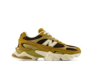 New Balance Unisex 9060R in Marrone, Pelle Scamosciata/Rete, Taglia 37
